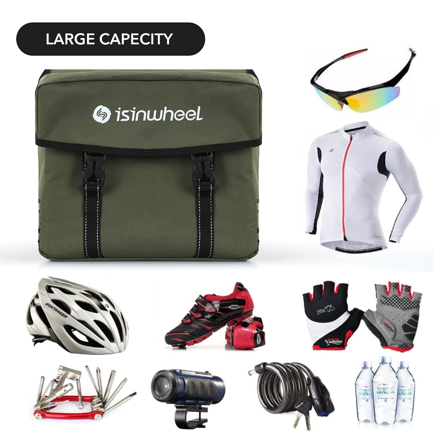 Bike Rack Pannier Bag For U2/U7/M10 - Image 4