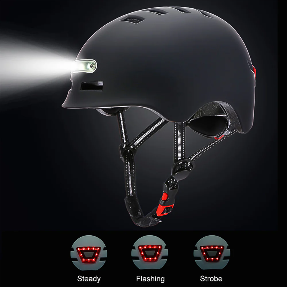 Brand New Cycling Scooter Helmet with LED Light - Image 6