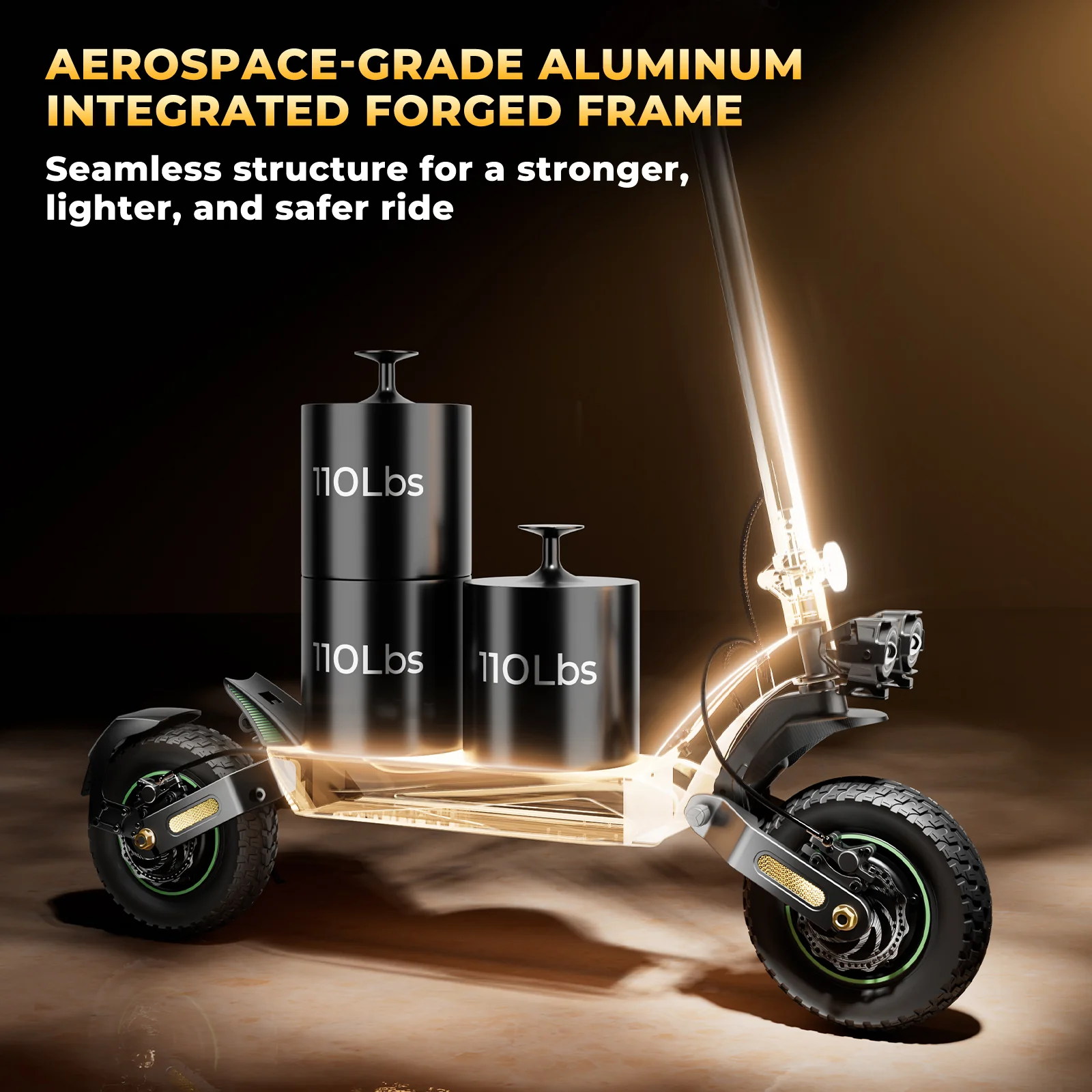 GT4 2400W Dual Motor Off-Road Electric Scooter - Image 15