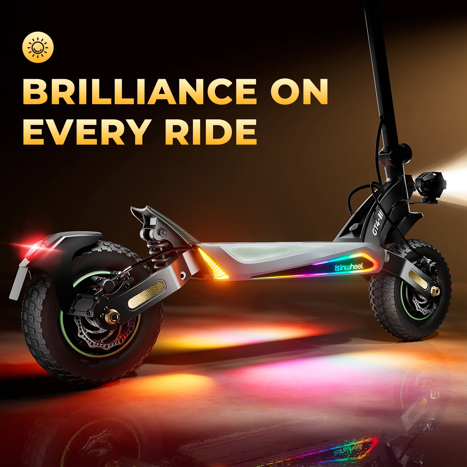 GT4 2400W Dual Motor Off-Road Electric Scooter - Image 17