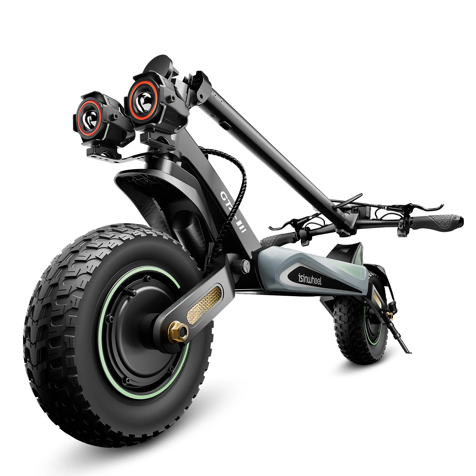 GT4 2400W Dual Motor Off-Road Electric Scooter - Image 4