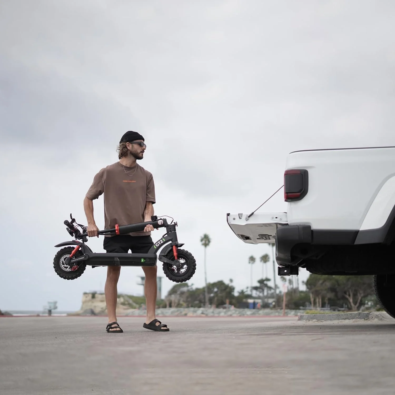 isinwheel GT2 1000W 2025 Upgraded Off Road Electric Scooter - Image 6
