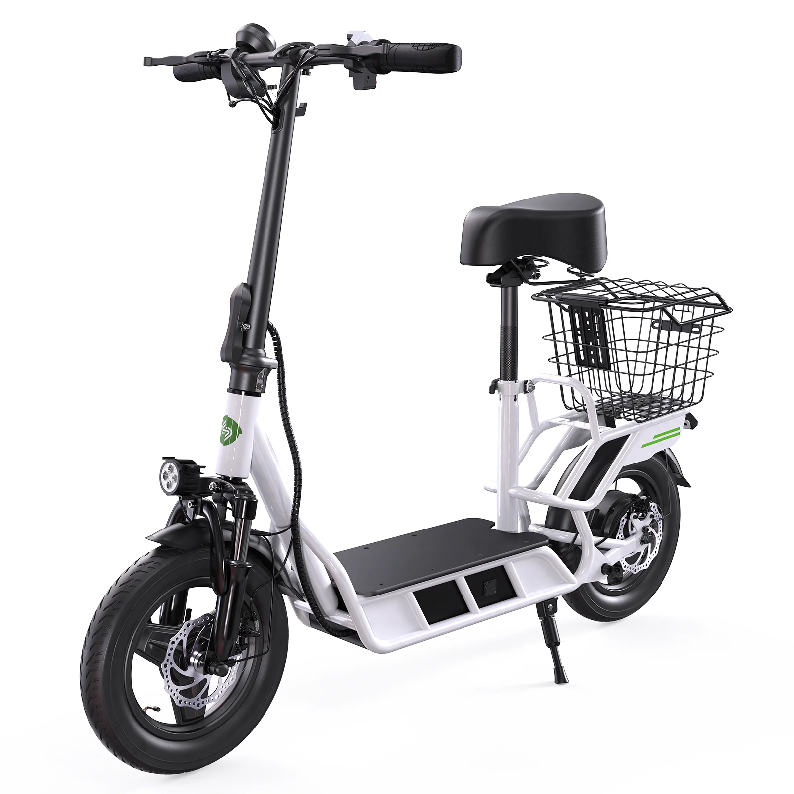 isinwheel Hyper X Electric Scooter with Seat & Basket 700W - Image 14