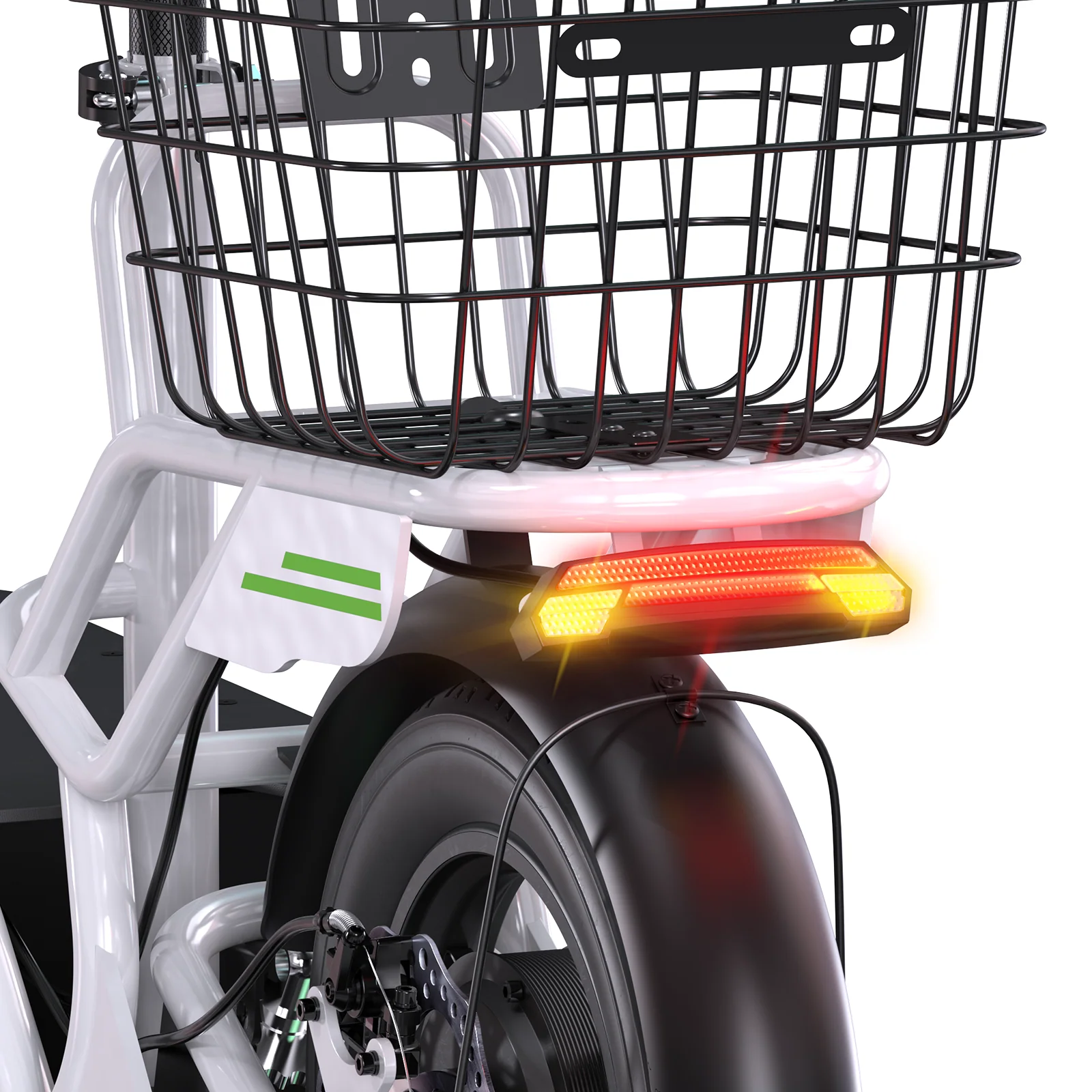 isinwheel Hyper X Electric Scooter with Seat & Basket 700W - Image 5