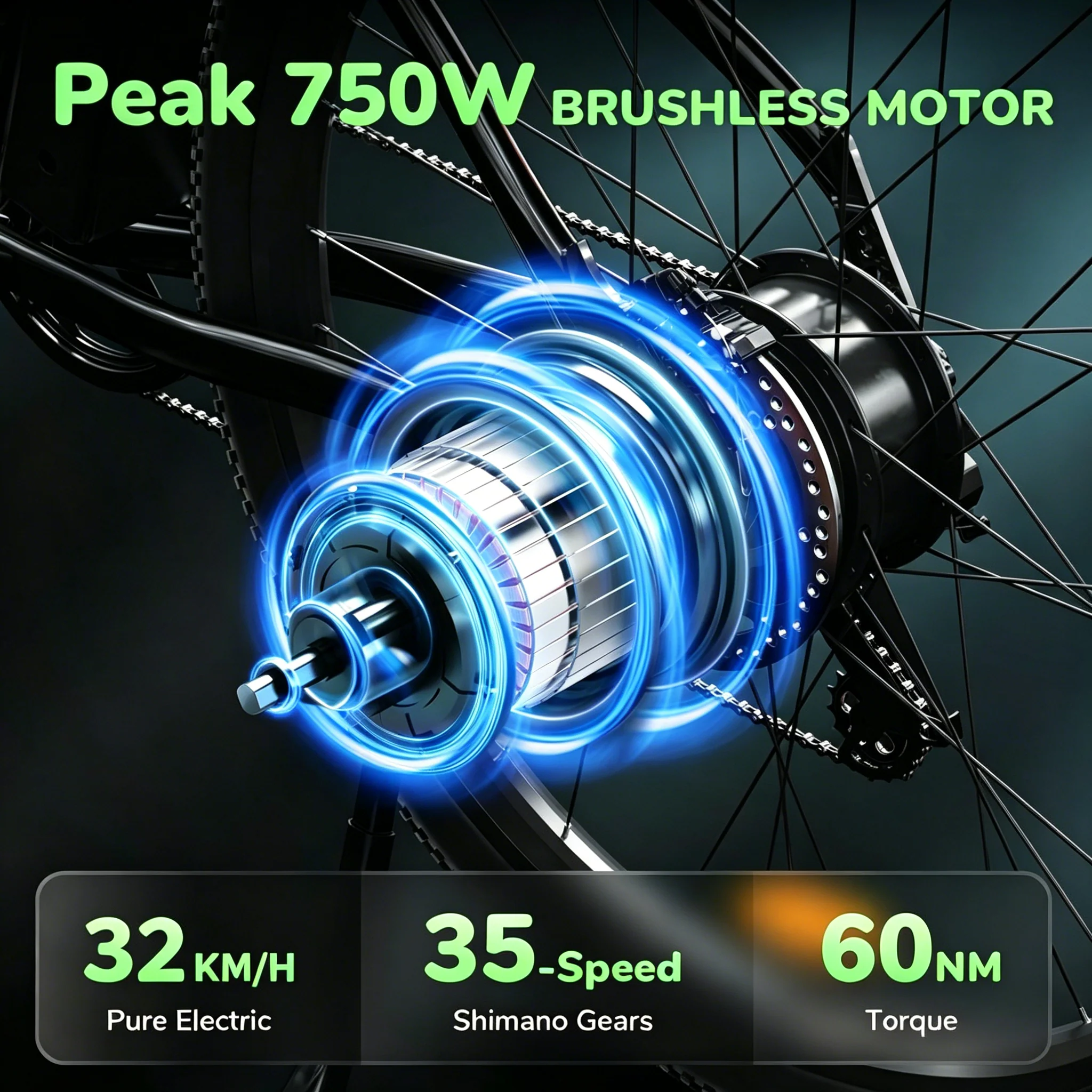 isinwheel Upgrades M10S 750W Electric Commuter Bike - Image 3