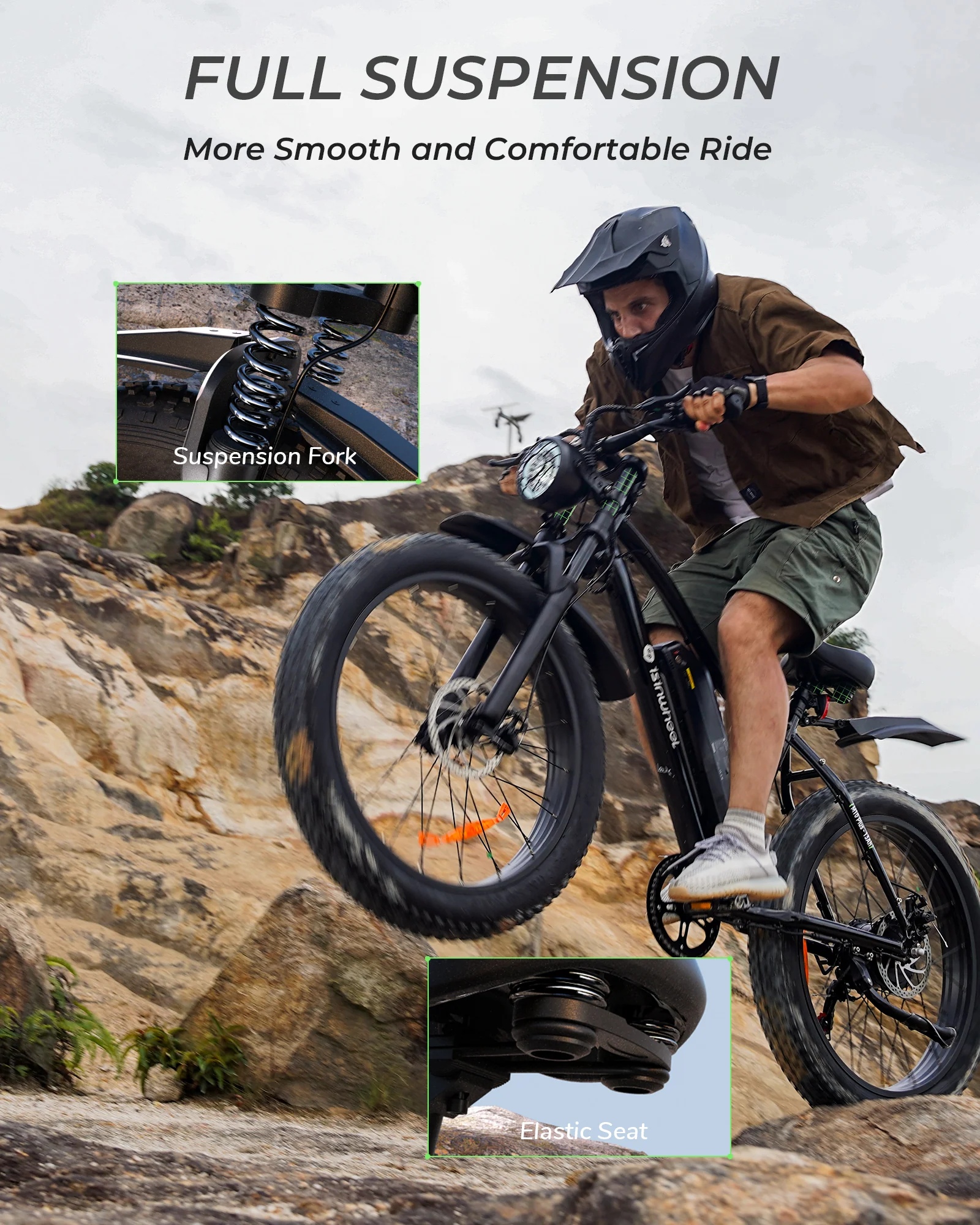 isinwheel M10Plus Electric Bike - Image 12
