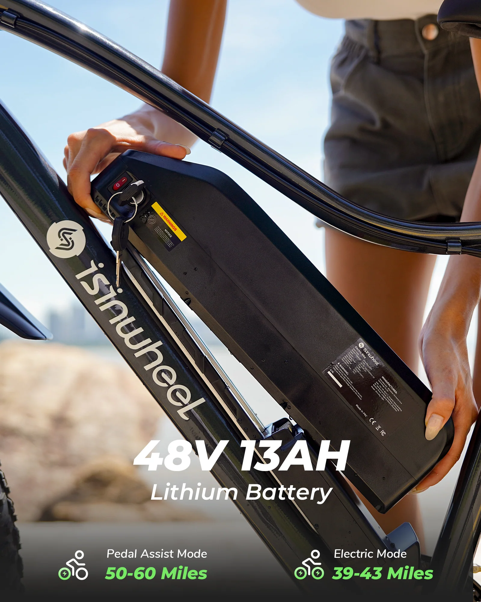 isinwheel M10Plus Electric Bike - Image 8