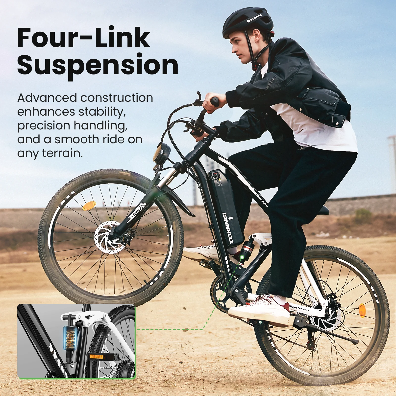 isinwheel M50 Mountain Ebike - Image 7