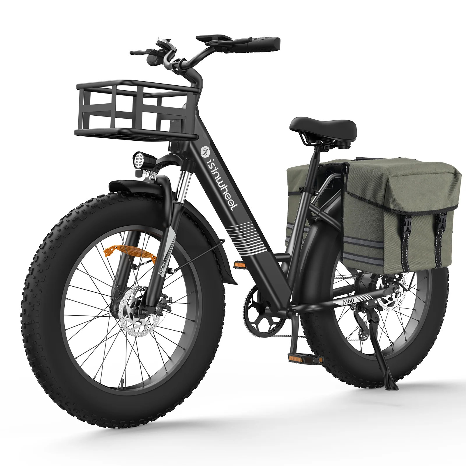isinwheel M60 1000W All-terrain Electric Bike - Image 4