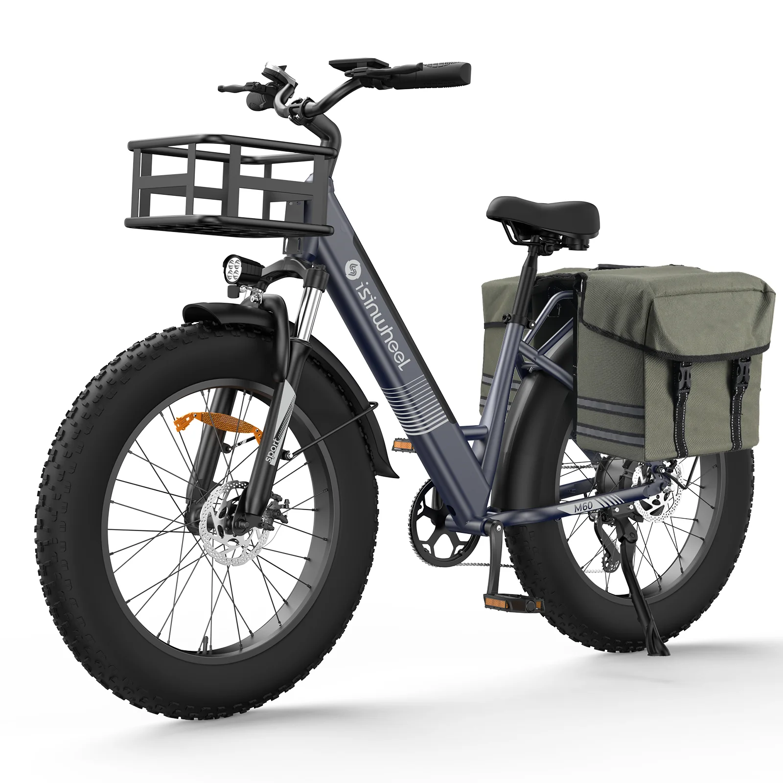isinwheel M60 1000W All-terrain Electric Bike - Image 5