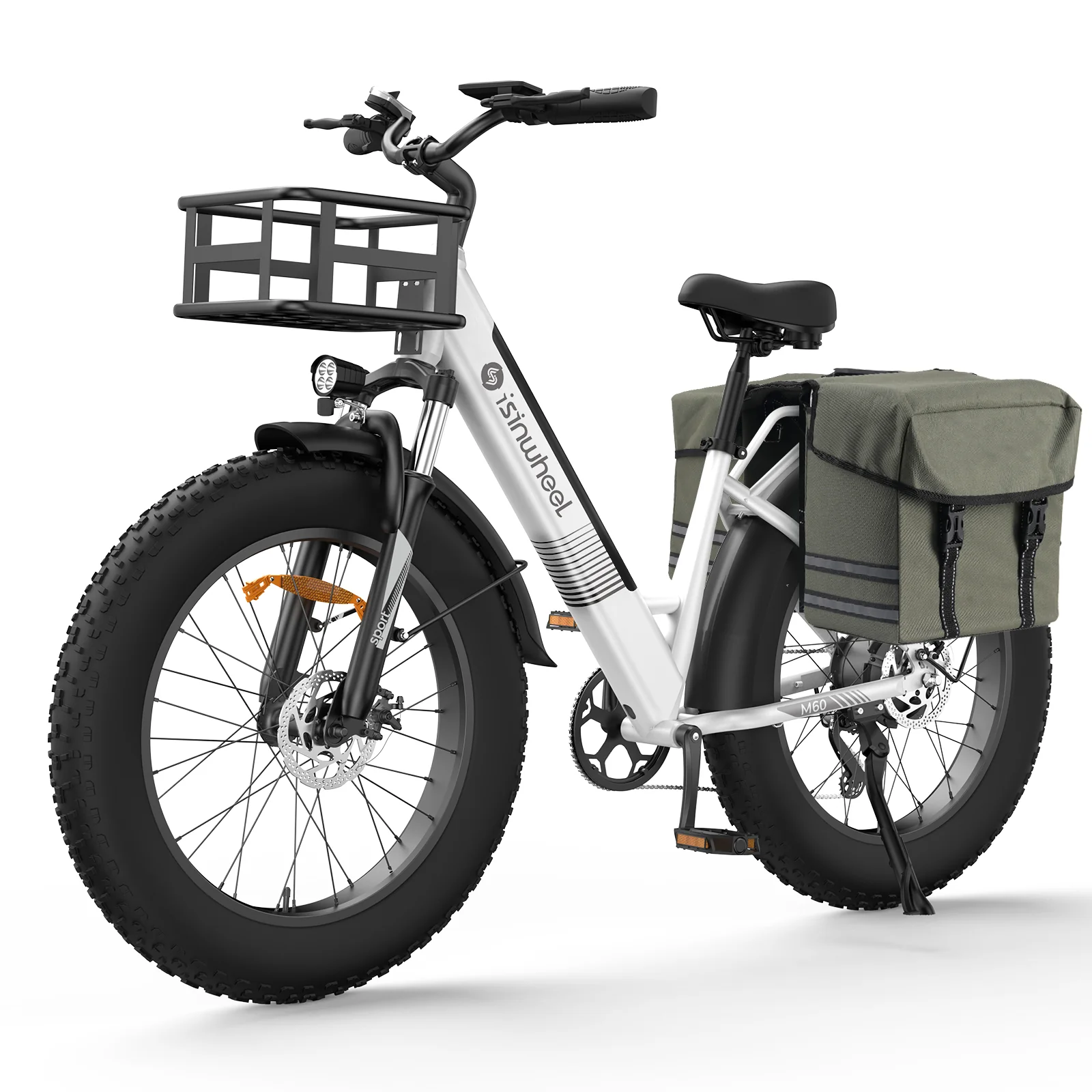 isinwheel M60 1000W All-terrain Electric Bike - Image 6