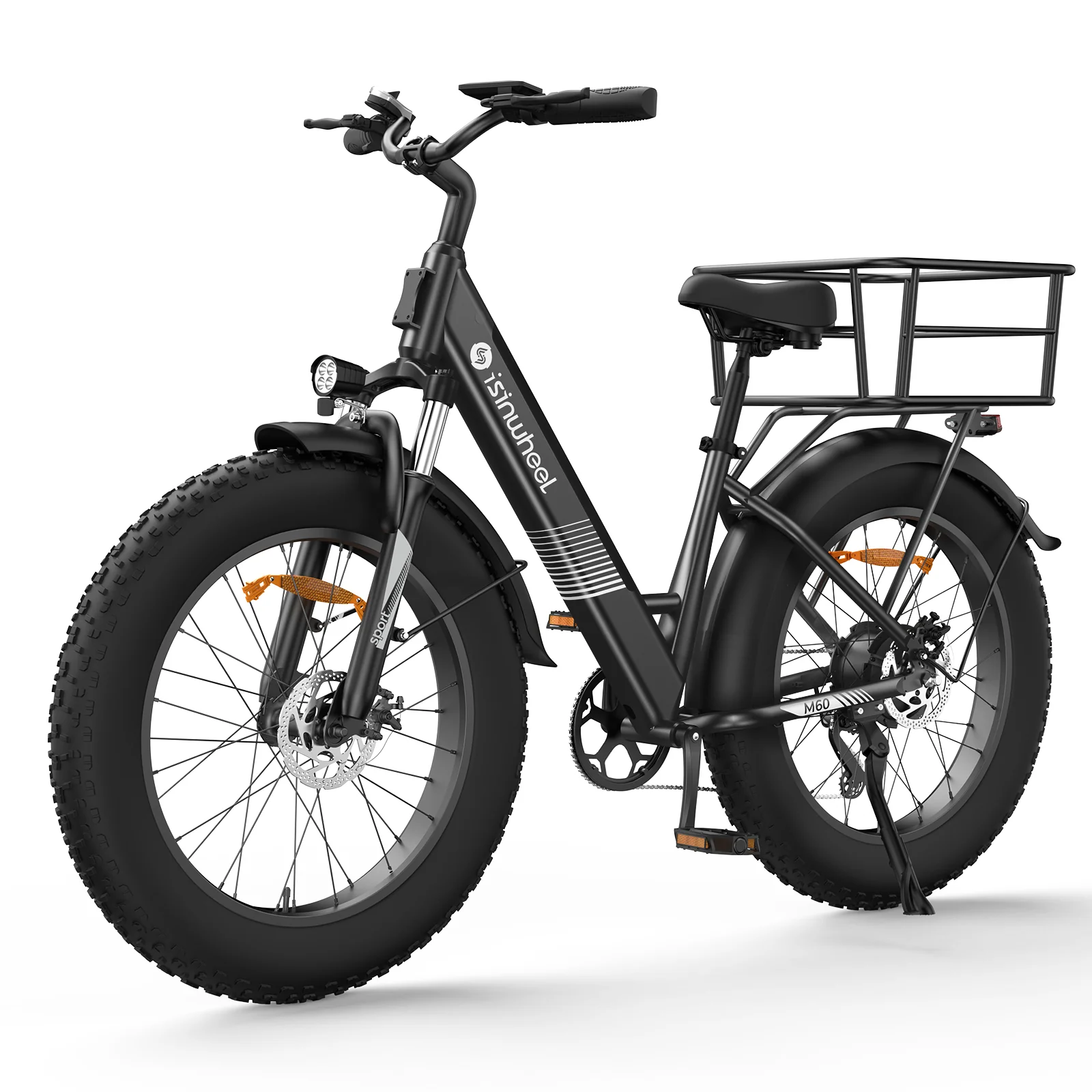 isinwheel M60 1000W All-terrain Electric Bike - Image 7