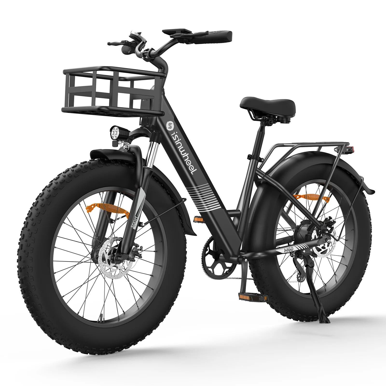 isinwheel M60 1000W All-terrain Electric Bike - Image 9