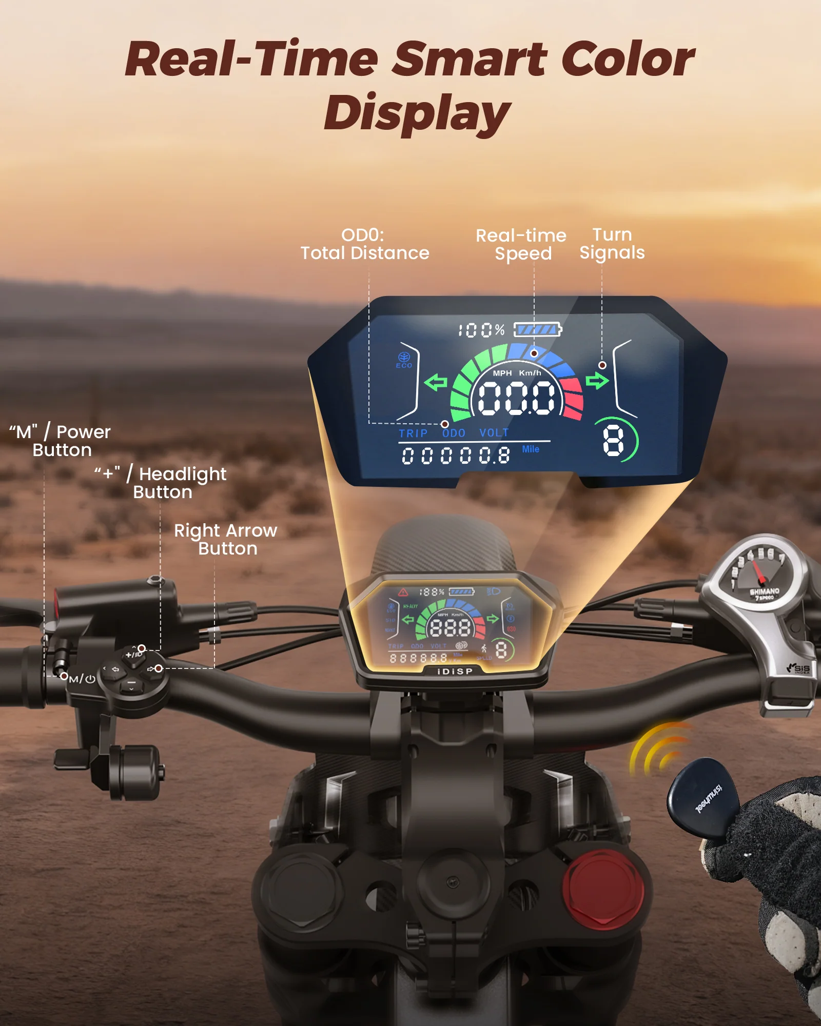 isinwheel R8 3000W Electric Dirt Bike - Image 13