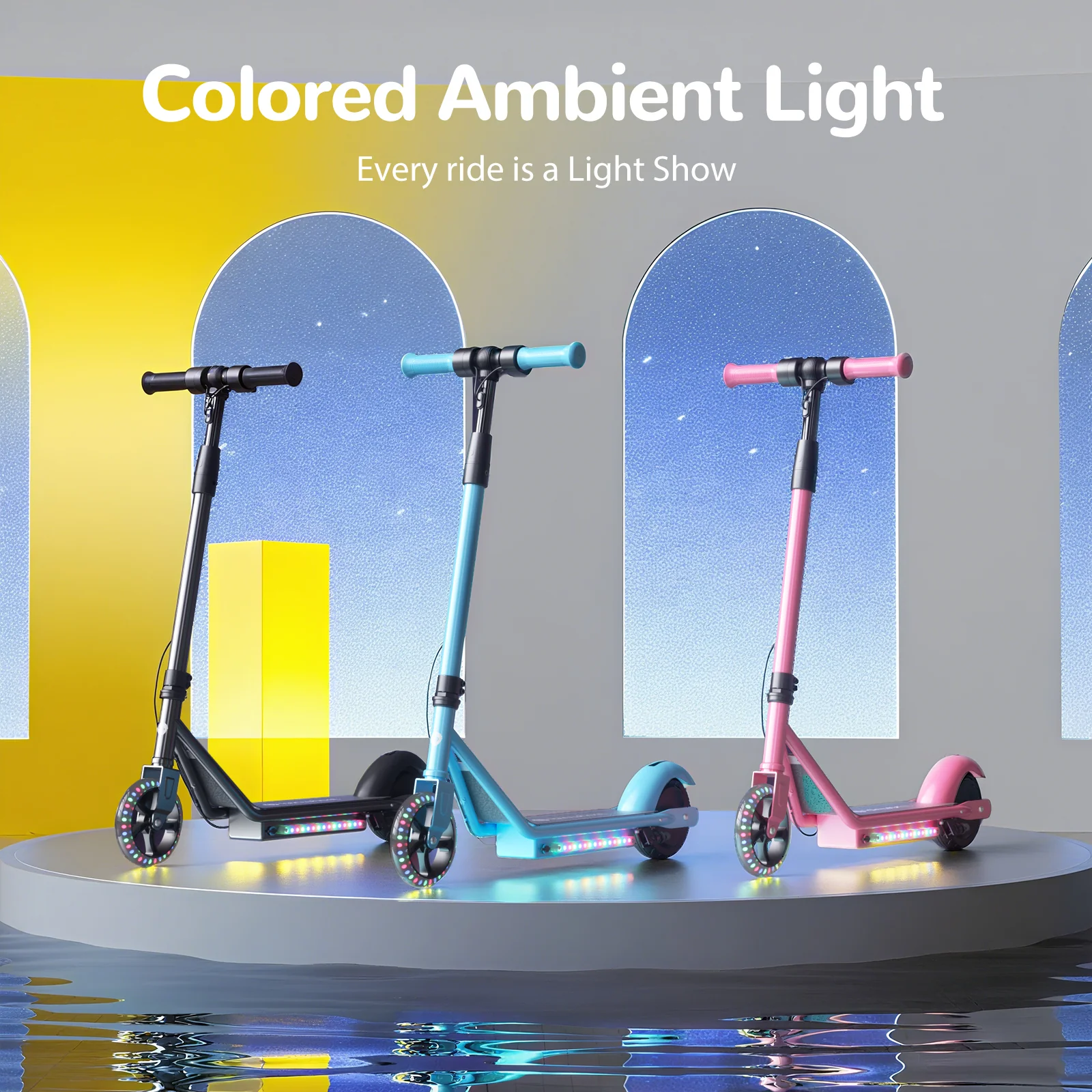 isinwheel S2 150W Electric Scooter for Kids - Image 10