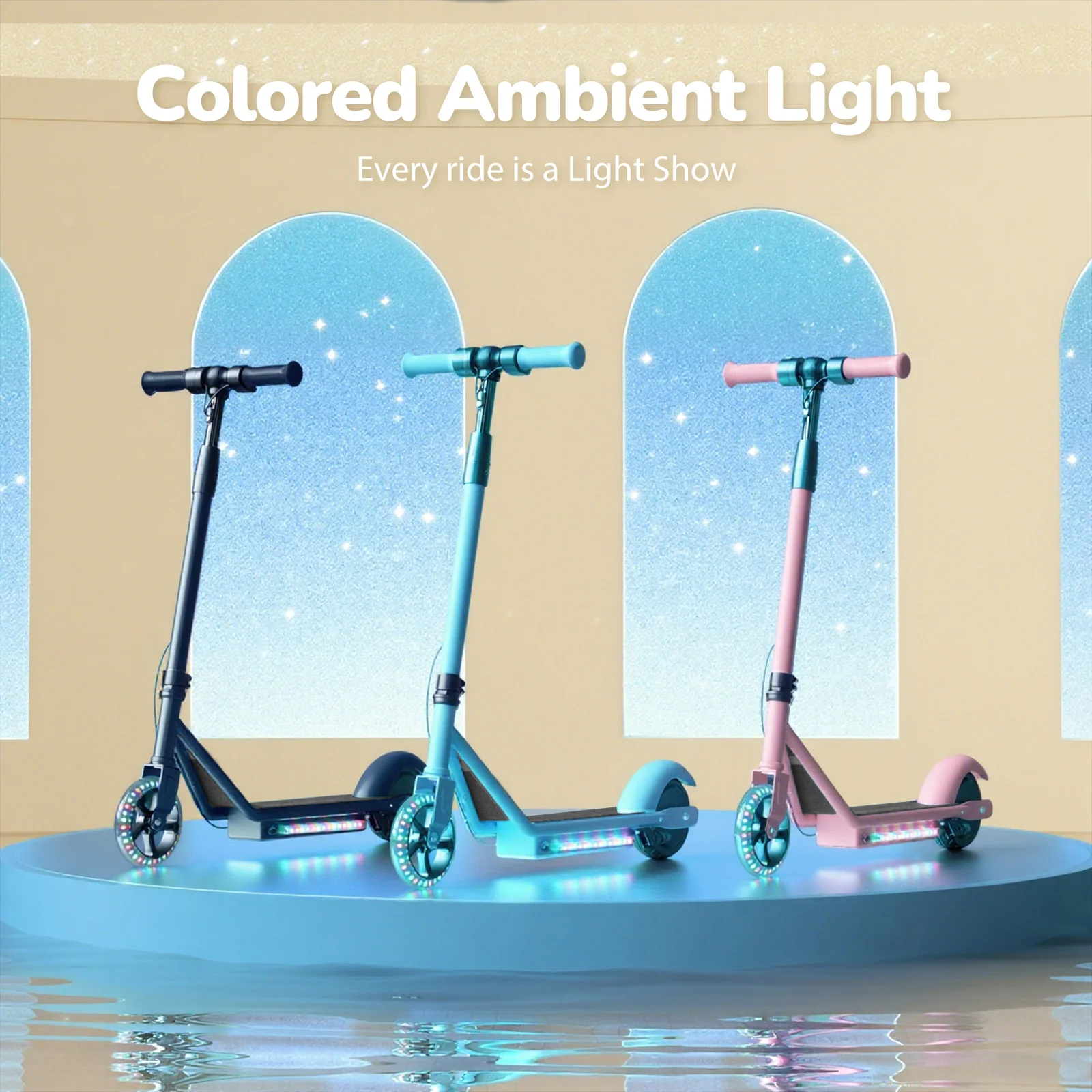 isinwheel S2 150W Electric Scooter for Kids - Image 6