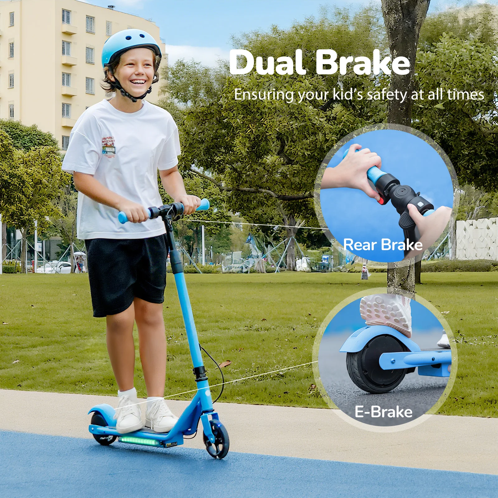 isinwheel S2 150W Electric Scooter for Kids - Image 7