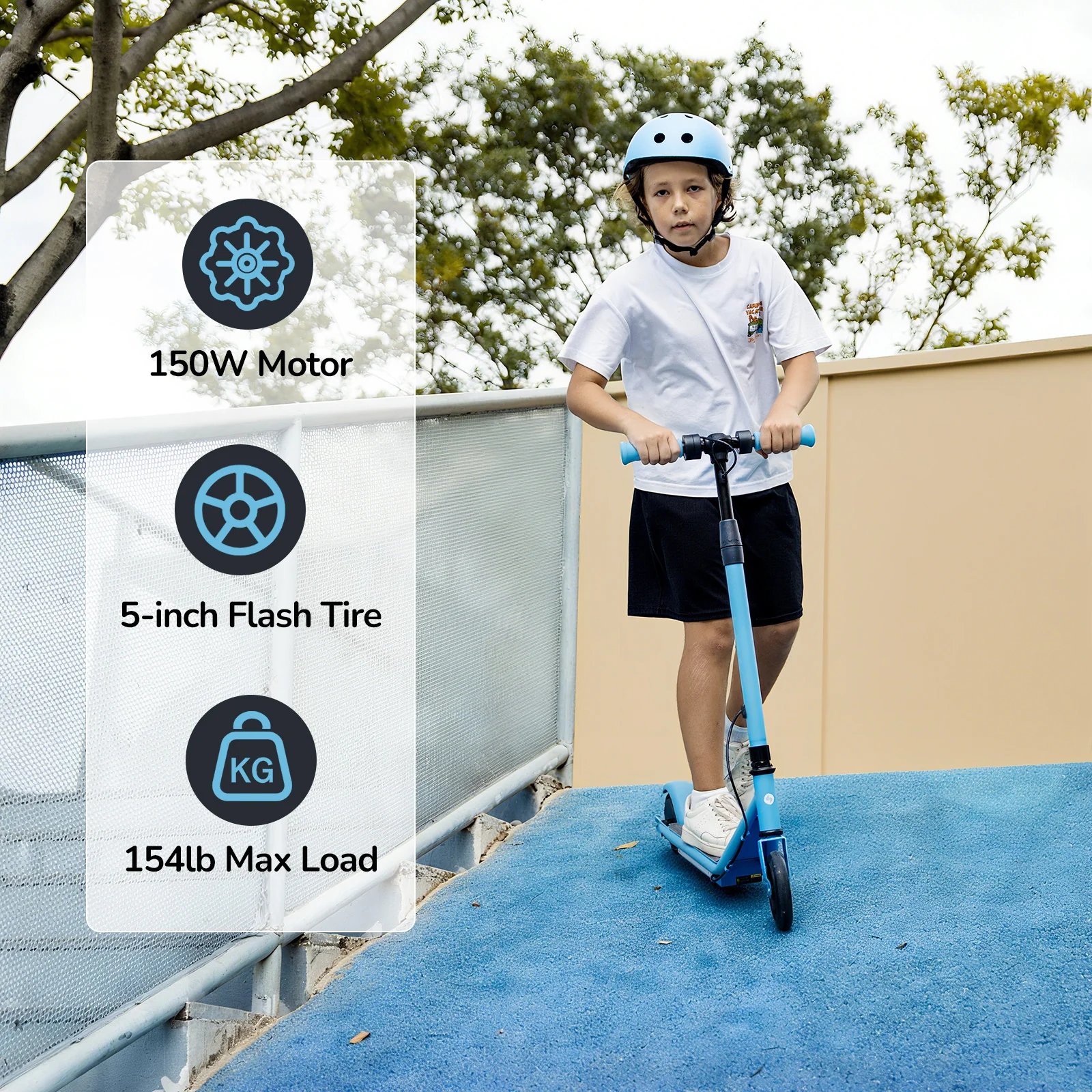 isinwheel S2 150W Electric Scooter for Kids - Image 8
