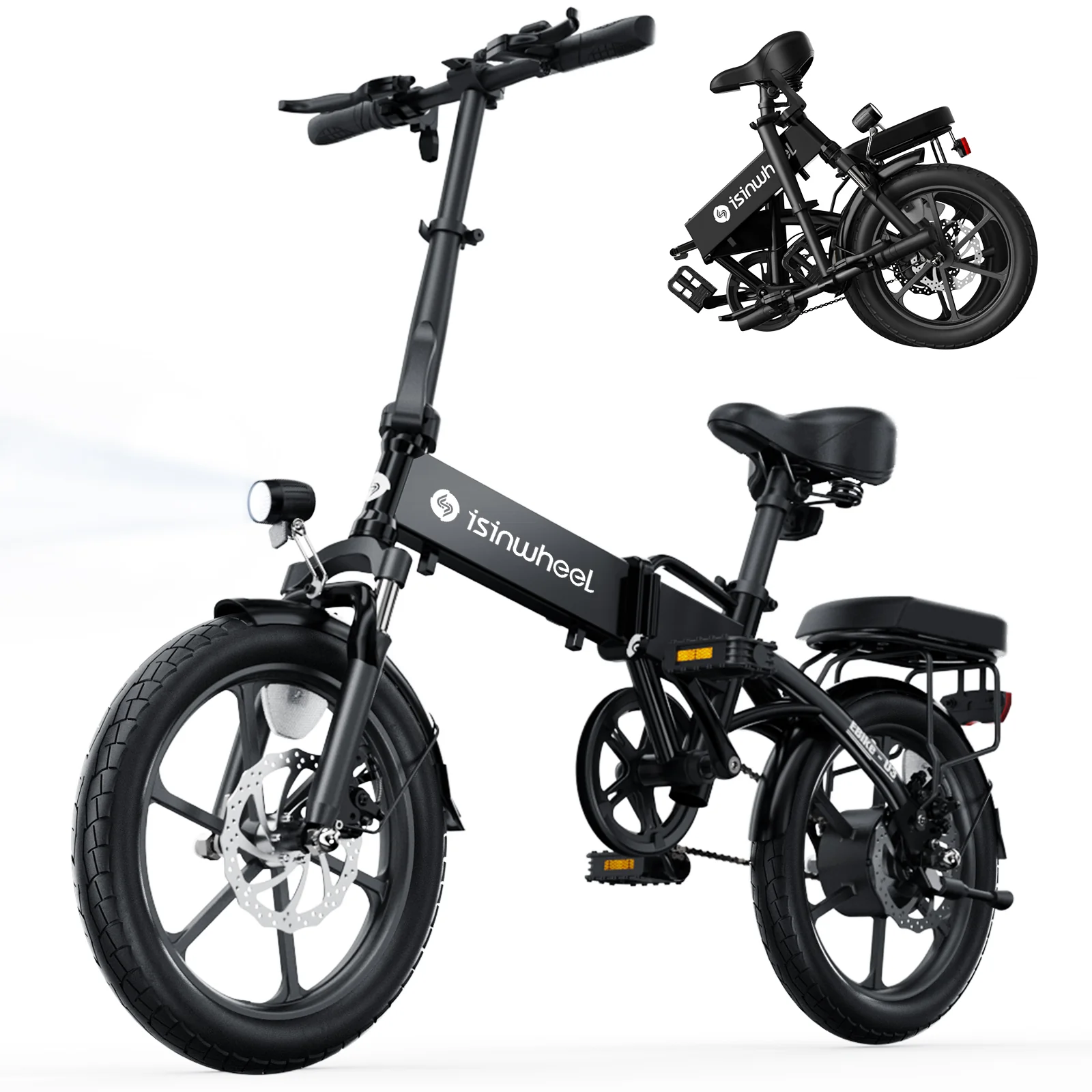 isinwheel U3 Folding Electric Bike - Image 4