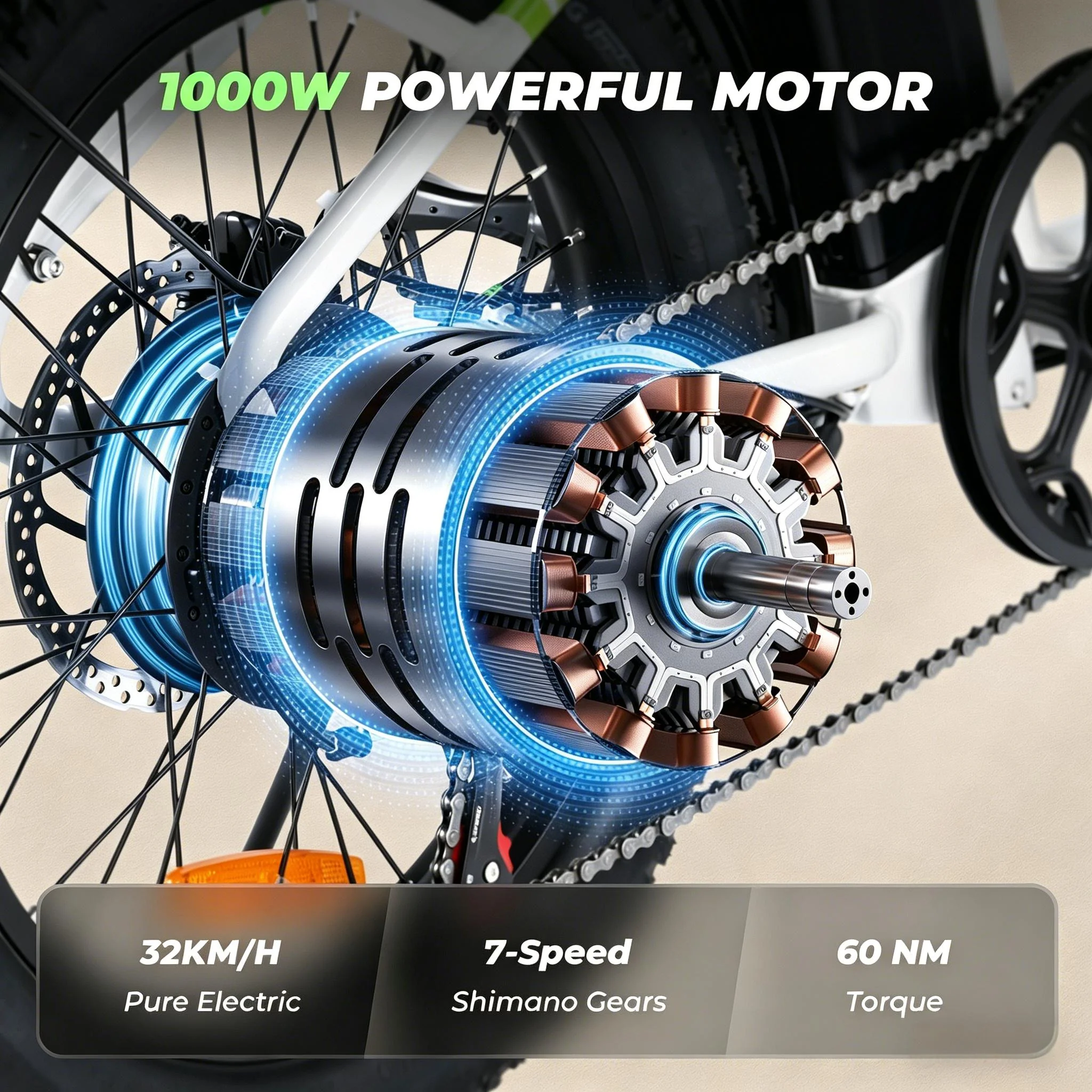 isinwheel U7 Cargo Bike - Image 5