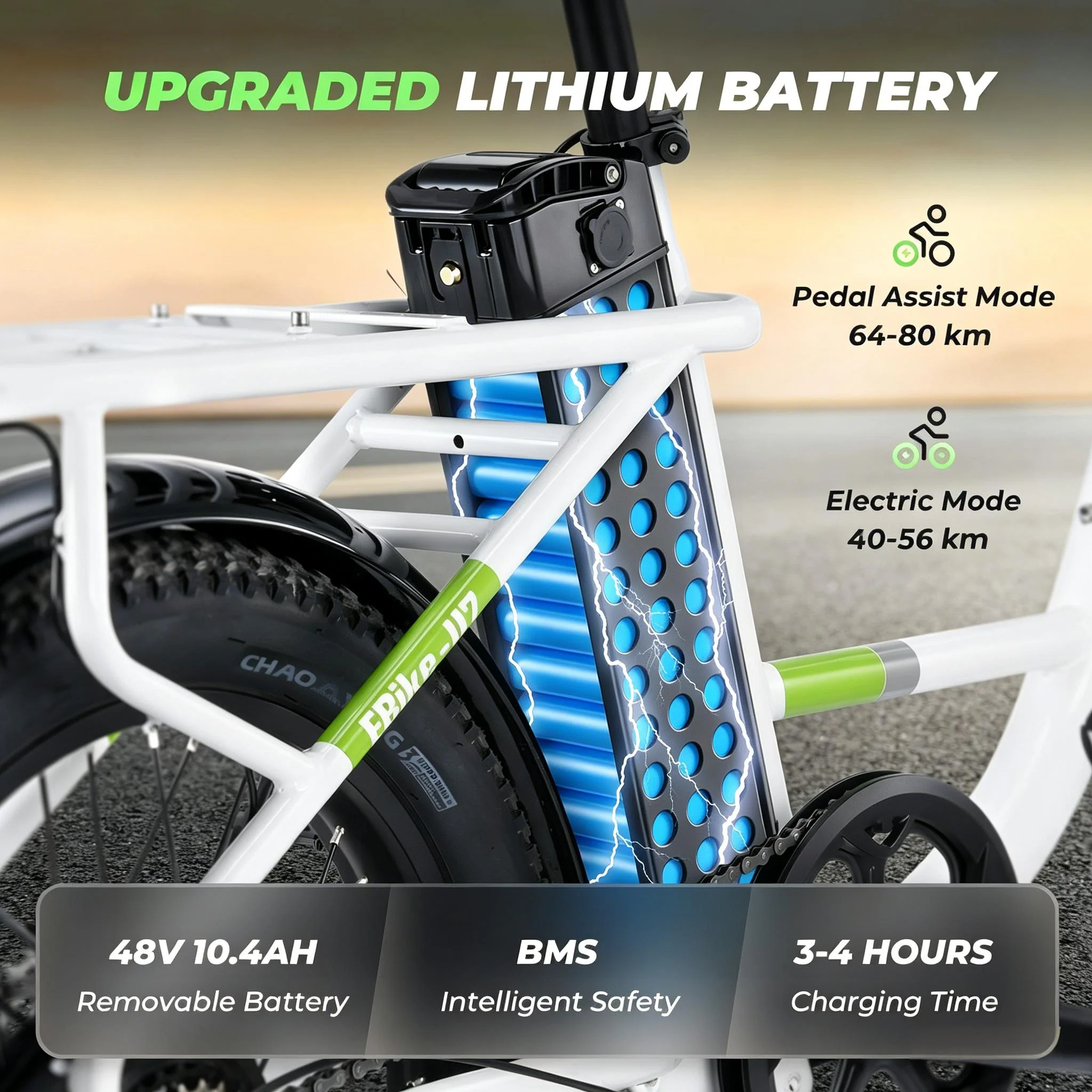 isinwheel U7 Cargo Bike - Image 6