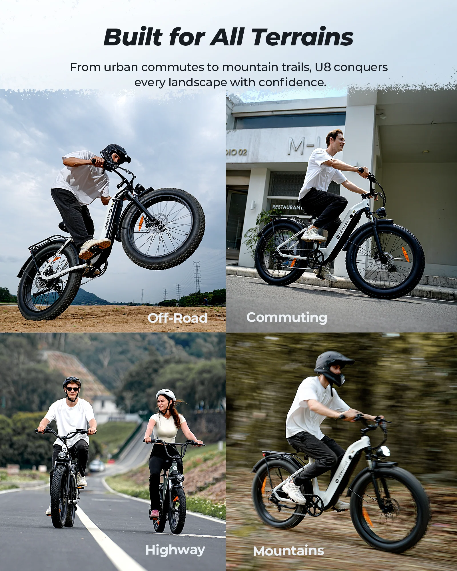 isinwheel U8 Ultra Electric Bike for Adults - Image 11