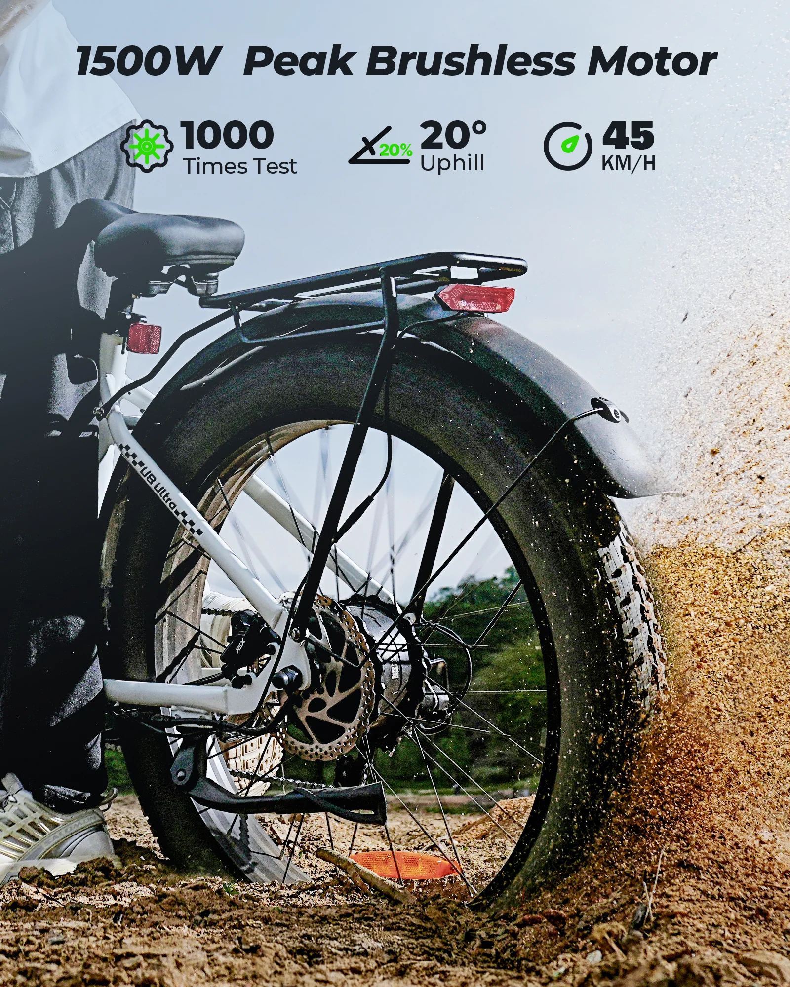 isinwheel U8 Ultra Electric Bike for Adults - Image 5