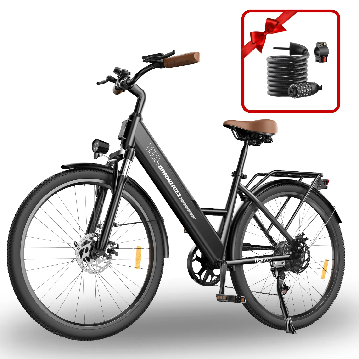 isinwheel Ucitys Electric Cruiser Bike - Image 13